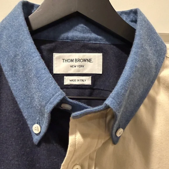Thom Browne Multicolor Men's Button Down Shirt